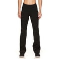 thumbnail image 1 of Reebok Women's Everyday High Waist Yoga Pants with Pockets and Flared Bottom, 1 of 4