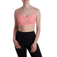 thumbnail image 1 of Reebok Women's Everyday Racerback Sports Bra with Mesh Panel and Removable Cups, 1 of 4
