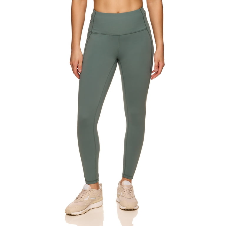 Reebok Women’s Evolution High Rise 7/8 Legging with Side Pockets, Sizes  XS-3XL