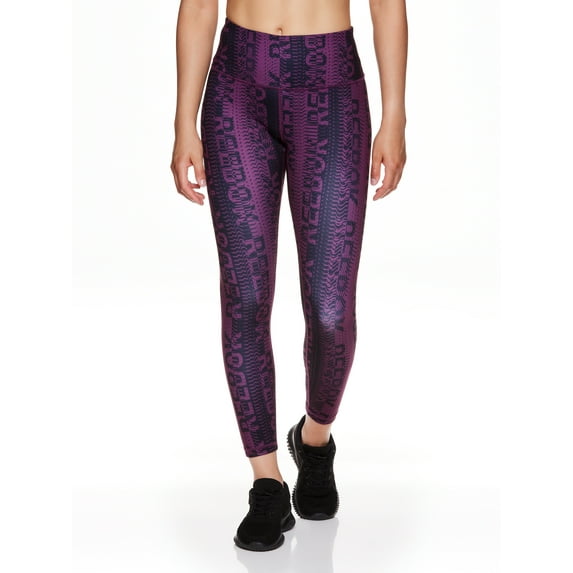 Reebok Women's Fierce Highrise 7/8 Legging with 25" Inseam and Back Pocket