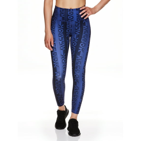 Reebok Women's Fierce Highrise 7/8 Legging with 25" Inseam and Back Pocket