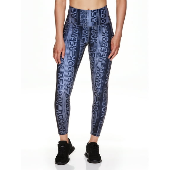 Reebok Women's Fierce Highrise 7/8 Legging with 25" Inseam and Back Pocket