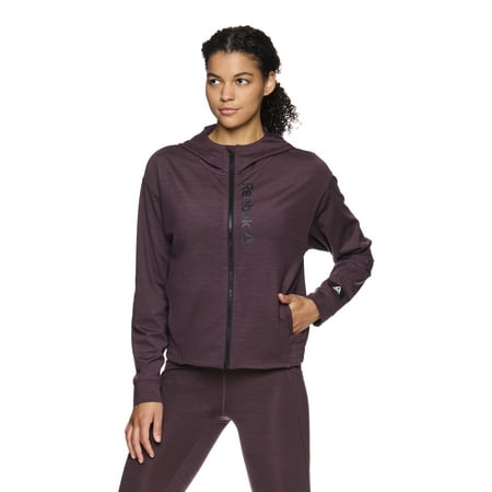 Reebok Women's Flex Cropped Peformance Jacket With Front Pockets, Sizes XS-XXXL
