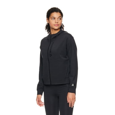 Reebok Women's Flex Cropped Peformance Jacket With Front Pockets, Sizes XS-XXXL