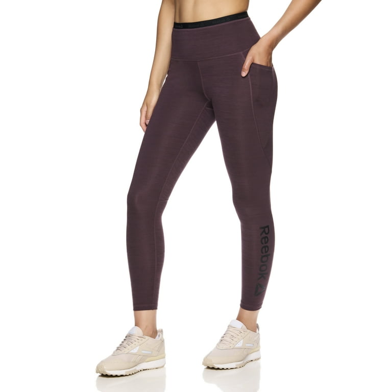 Reebok Women s Flex High Rise 7 8 Legging with Pockets Sizes XS XXXL