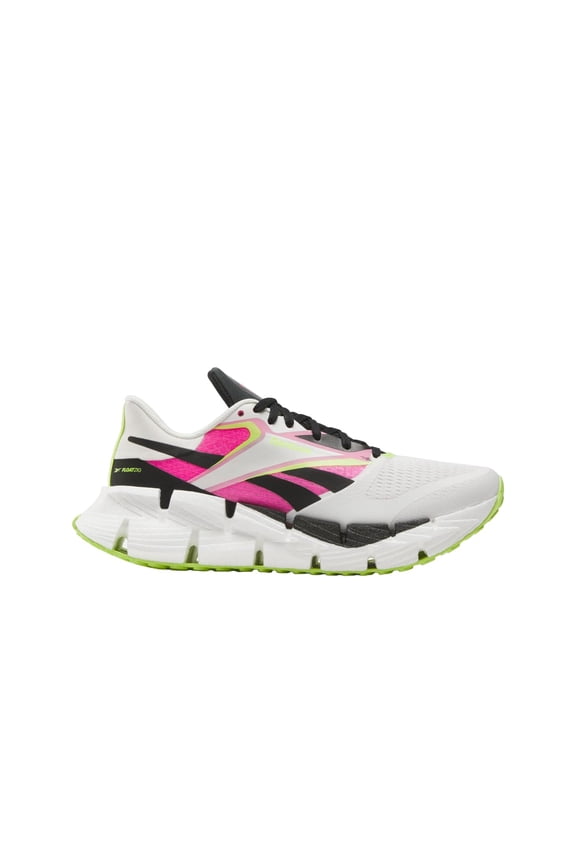 Women's Floatzig 1 Running Shoes, Chalk/Black/Laser Pink, Women's Size 11