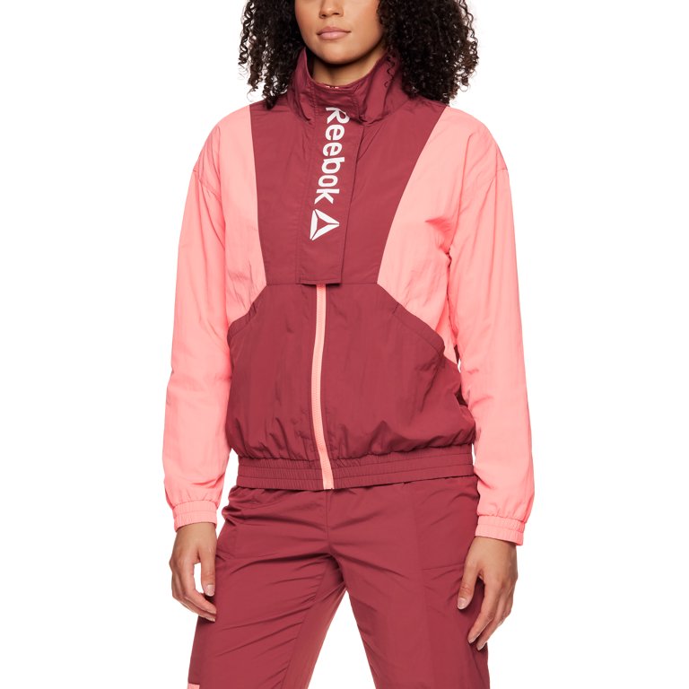Reebok Women's Focus Track Jacket with Front Flap and Pockets - Walmart.com