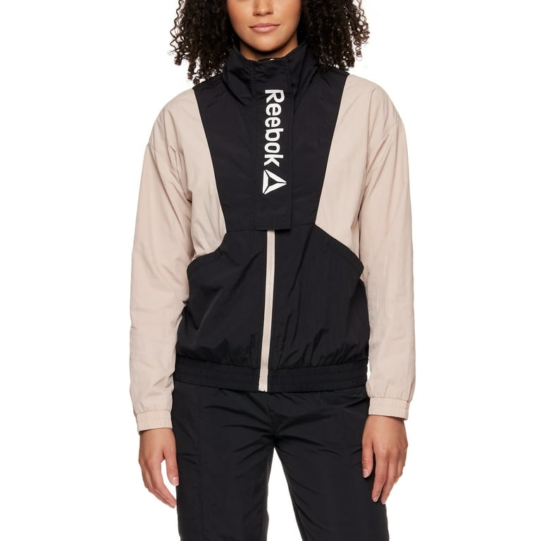 Reebok track hotsell jacket women's