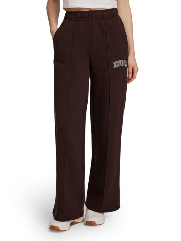 Women's Game Day Fleece Contrast Stitch Wide Leg Pant, Sizes XS-4X