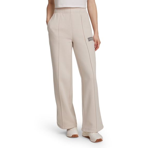 Reebok Women's Game Day Fleece Contrast Stitch Wide Leg Pant, Sizes XS-4X