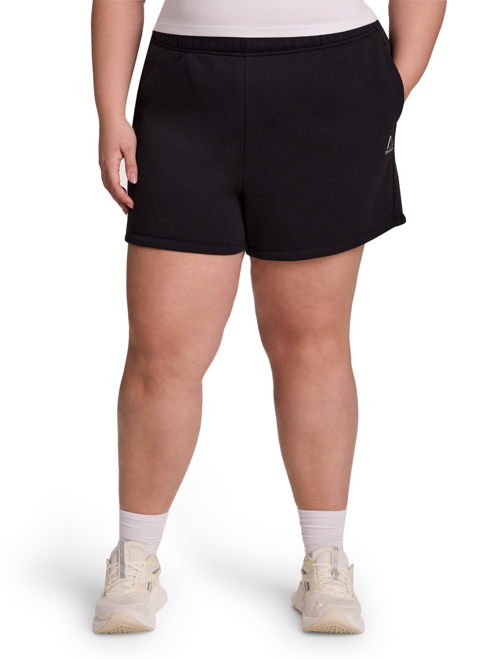 Reebok Women's and Women's Plus Game Day Fleece Lifestyle Short, Sizes XS-4X
