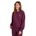 thumbnail image 1 of Reebok Women's Game Day Fleece Oversize Crewneck Sweatshirt, Size XS-4X, 1 of 8