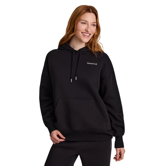Reebok Women's and Women's Plus Game Day Fleece Oversize Hoodie, Sizes XS-4X