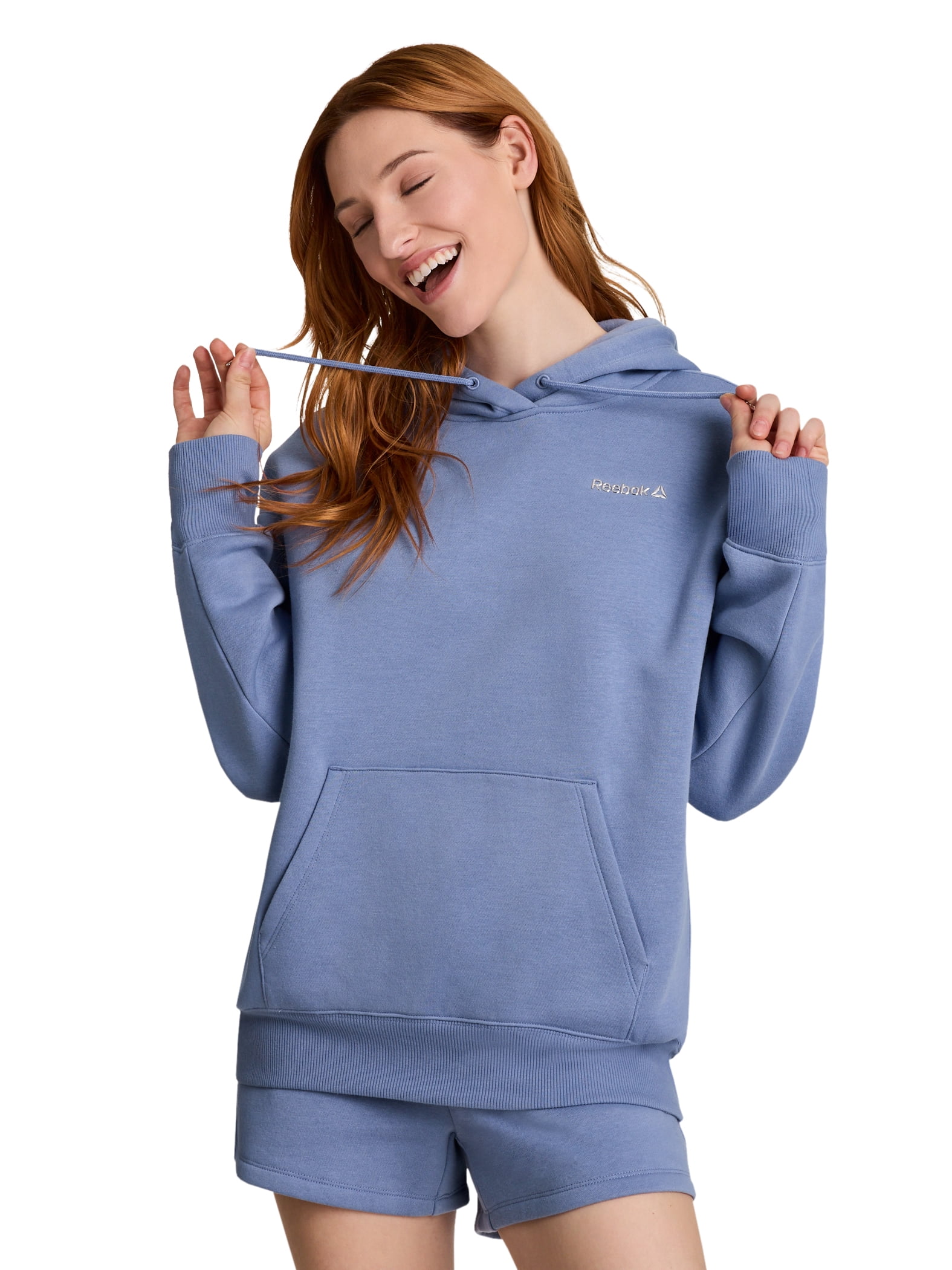 Reebok Women's and Women's Plus Game Day Fleece Oversize Hoodie, Sizes XS-4X