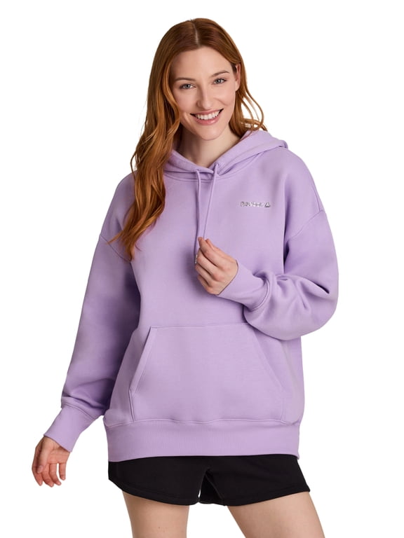 Women's and Women's Plus Game Day Fleece Oversize Hoodie, Sizes XS-4X