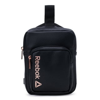 Reebok Women's Eden Quilted Crossbody Bag with Removable Pouch Black ...