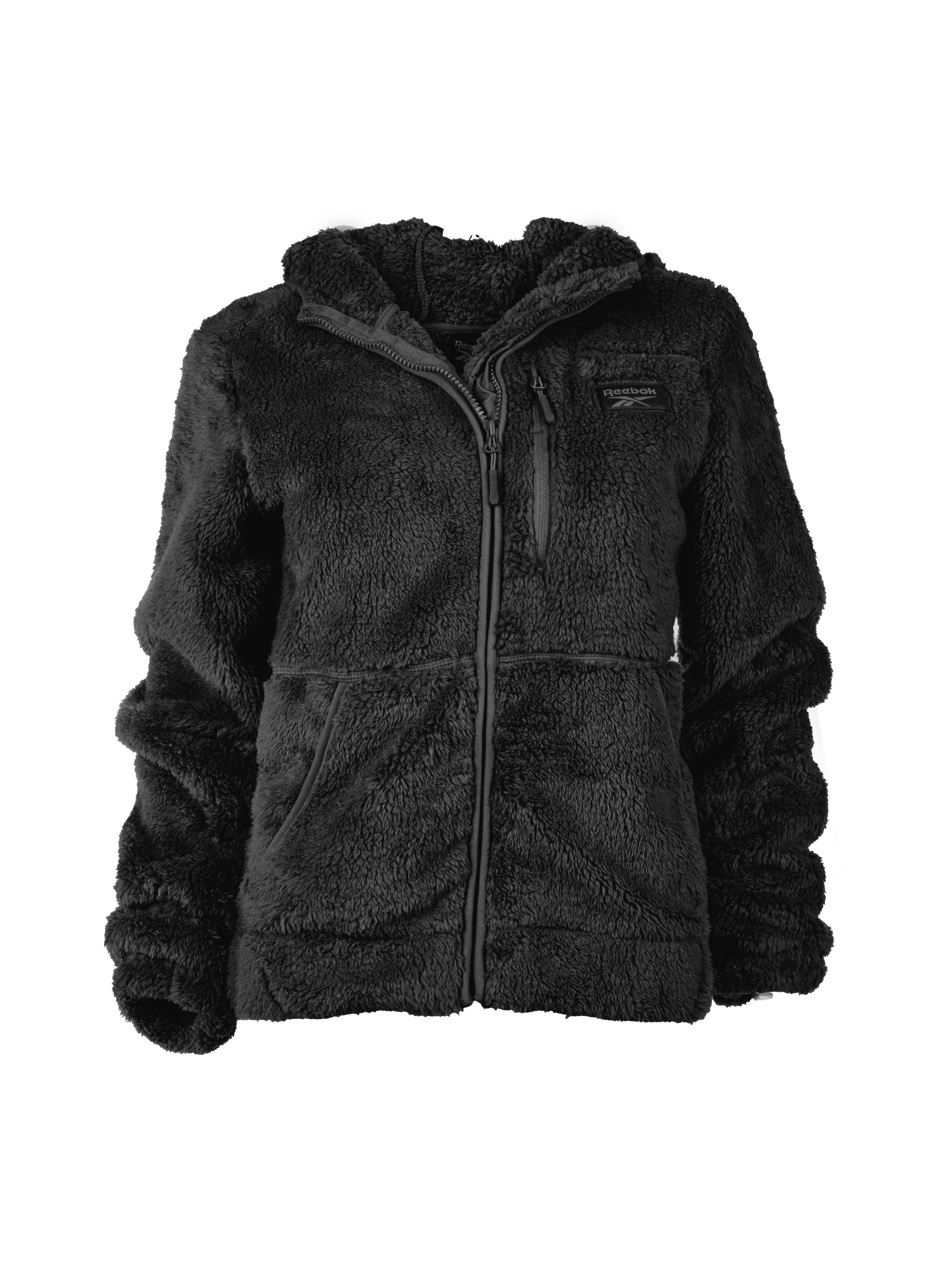 Reebok Women's Heavy Mountain Full Zip Jacket Black / L