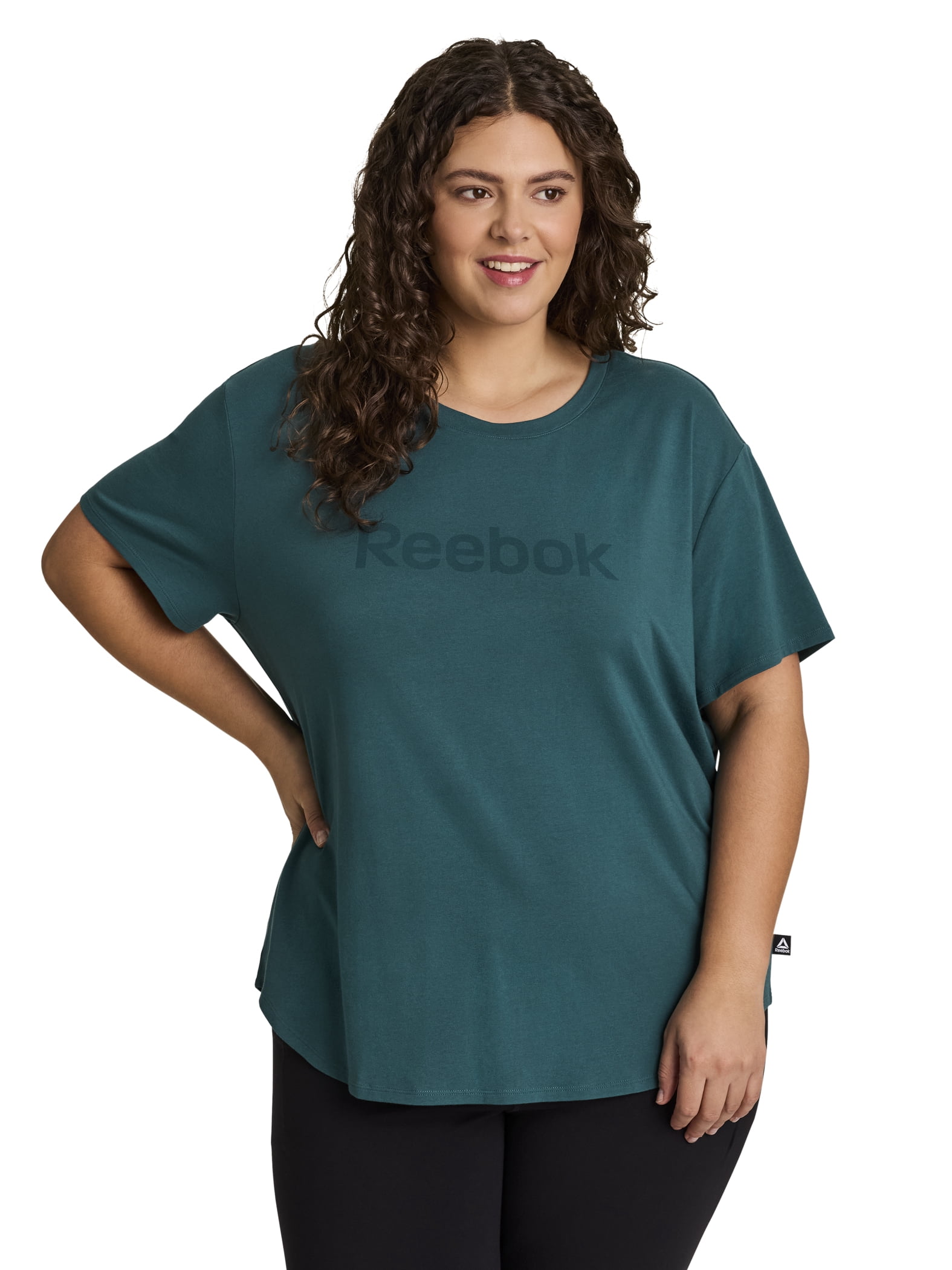 Reebok Women's Identity Short Sleeve Tee, Sizes XS-4X