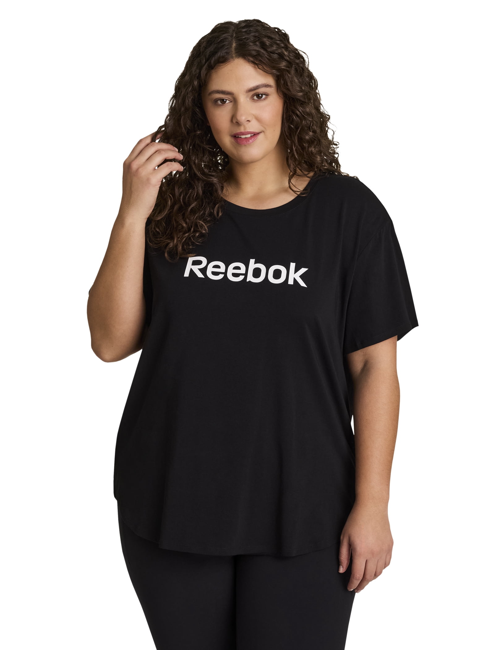 Reebok Women's Identity Short Sleeve Tee, Sizes XS-4X