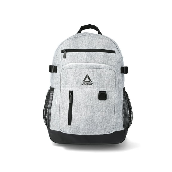 Reebok Women's Kaiser 18" Laptop Backpack, Light Heather Gray