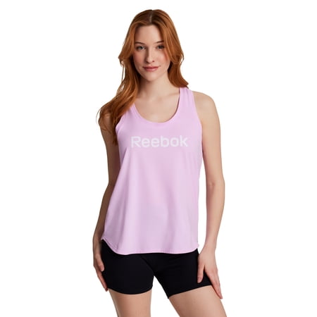 Reebok Women's Large Logo Rise Tank Top, Sizes XS-XXXL