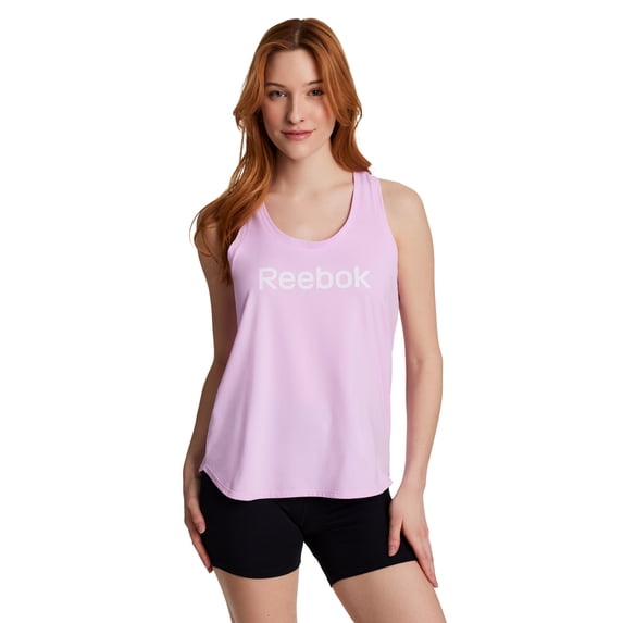 Reebok Women's Large Logo Rise Tank Top, Sizes XS-XXXL