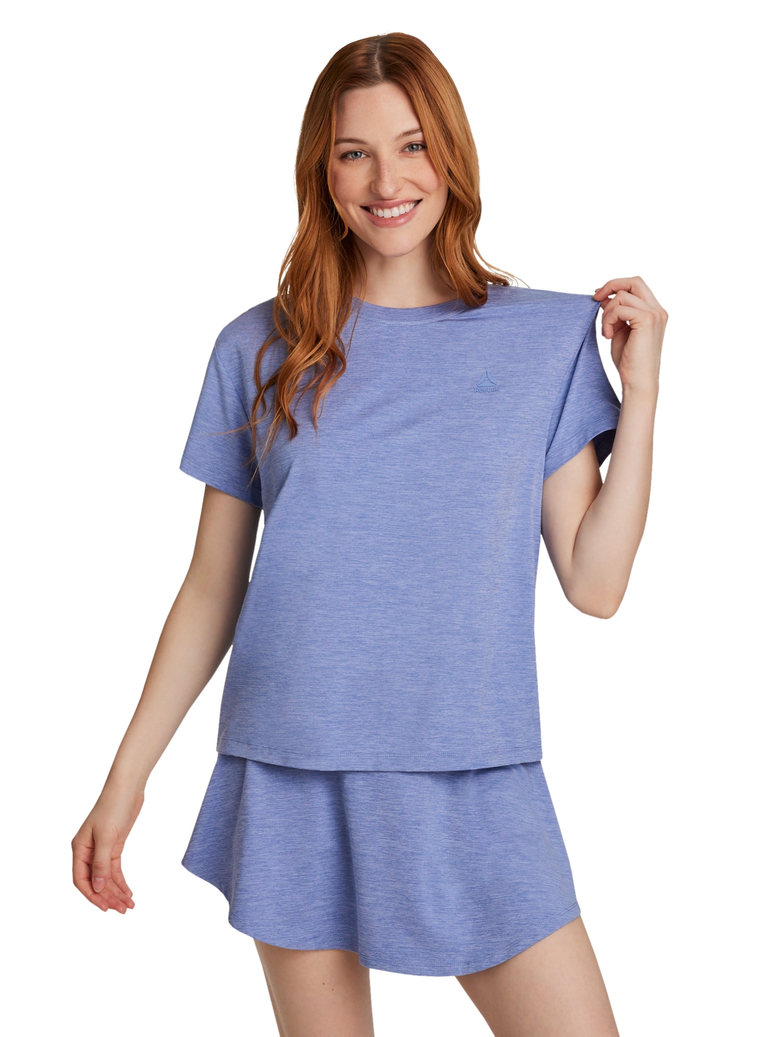 Reebok Women's Legacy 2.0 Meet and Greet Short Sleeve Top, Sizes XS-4X