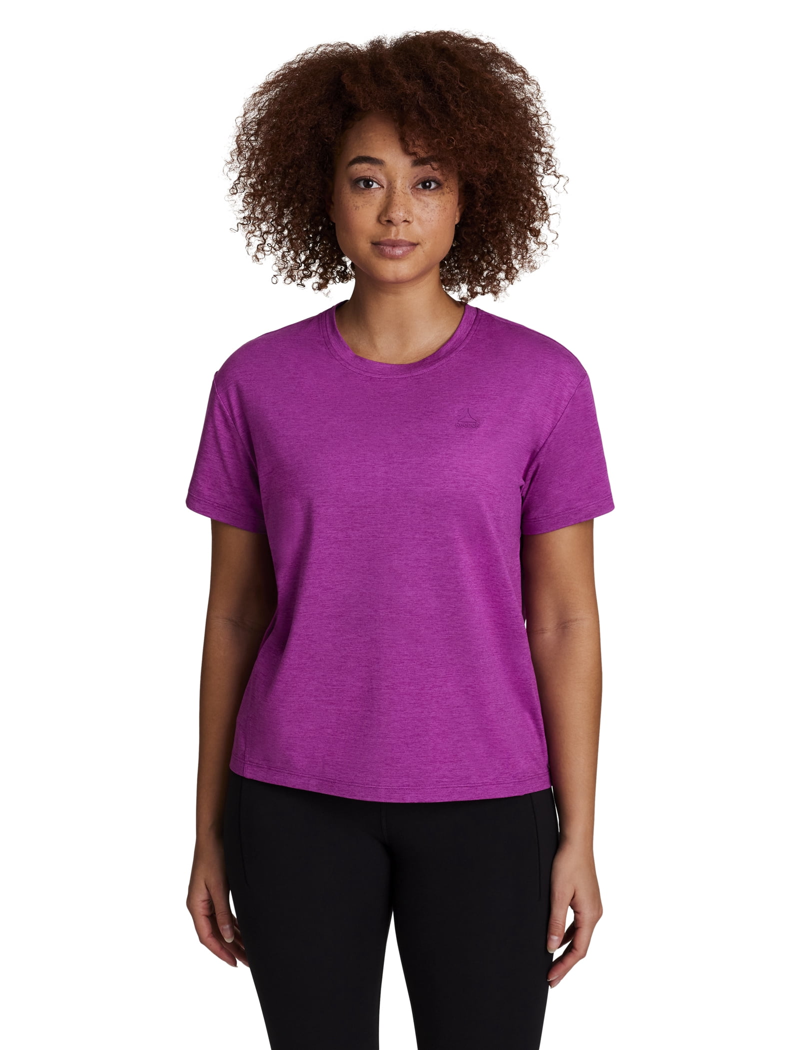 Reebok Women's Legacy 2.0 Meet and Greet Short Sleeve Top, Sizes XS-4X