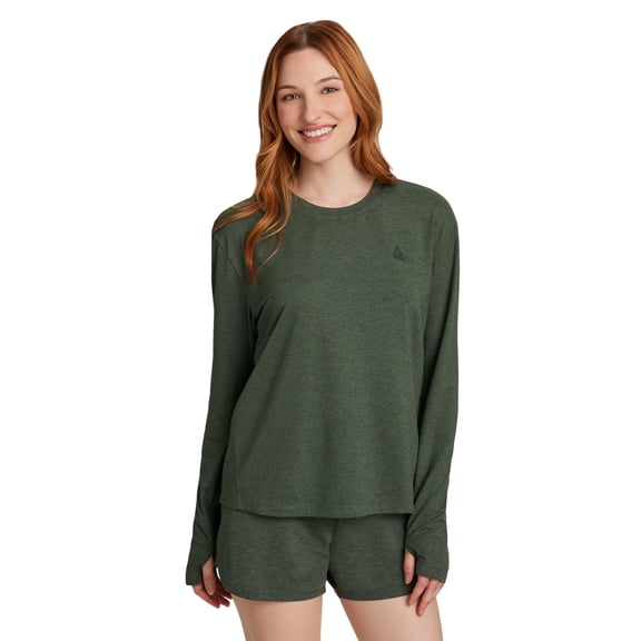 Reebok Women's Legacy Meet & Greet Long Sleeve Top, Sizes XS - XXXL