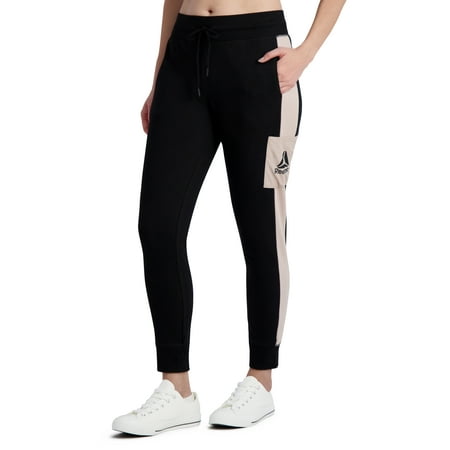 Reebok Women's Level Up Jogger with Woven Side Pocket