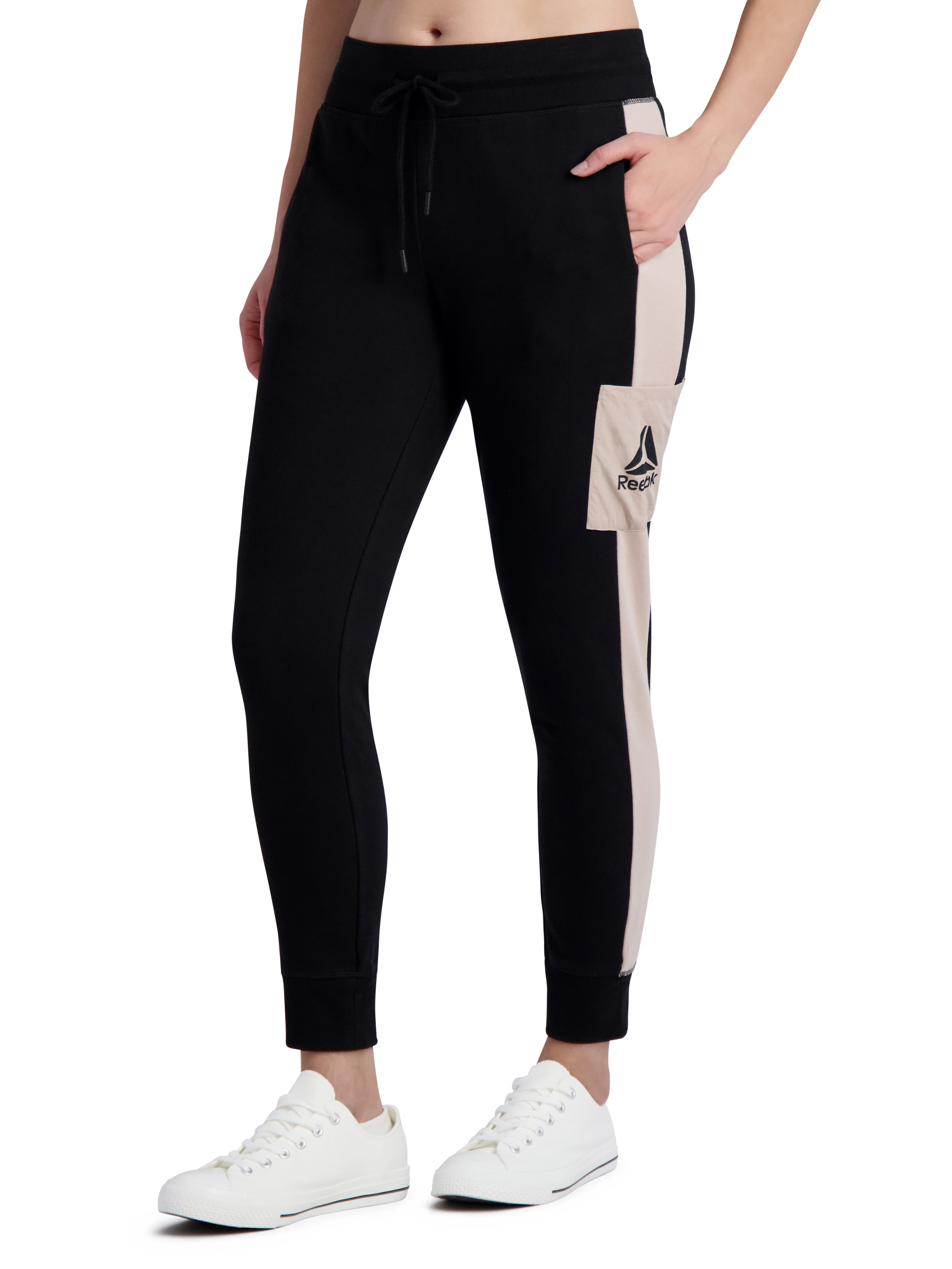 Reebok Women's Level Up Jogger with Woven Side Pocket