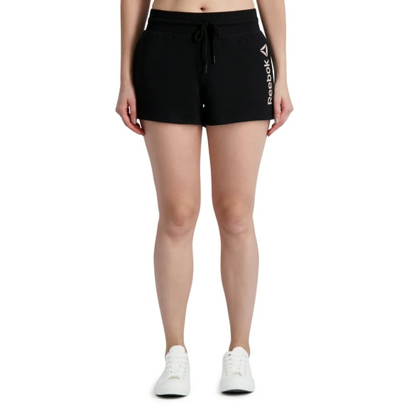 Reebok Women's Level Up Short with Side Pockets and Back Woven Zipper Pocket