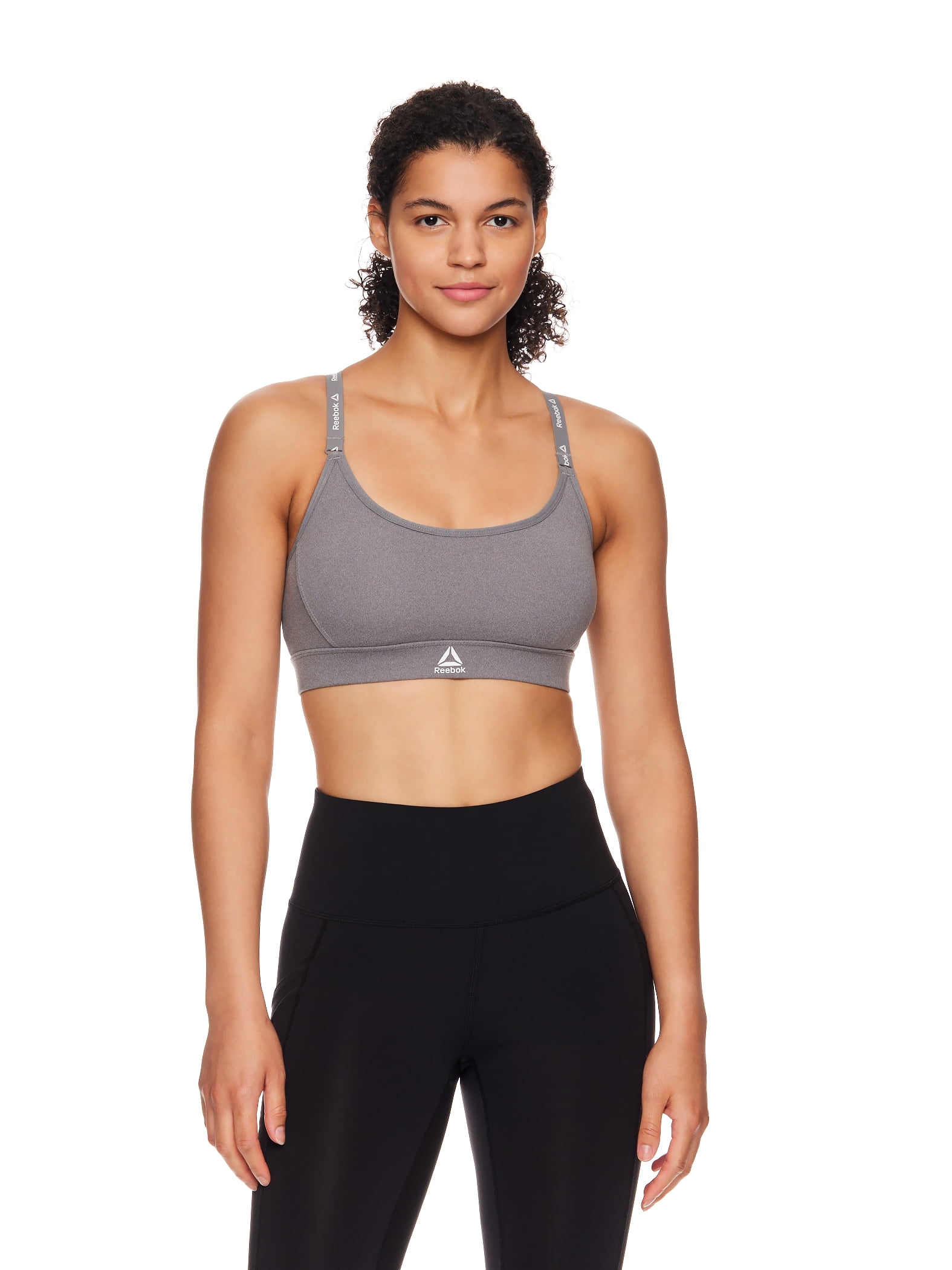 ID Ideology Women's Houndstooth Low-Impact Sports Bra, Created for