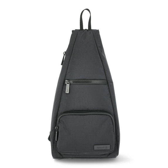 Reebok Women's Maeve Convertible Crossbody Sling Bag, Black