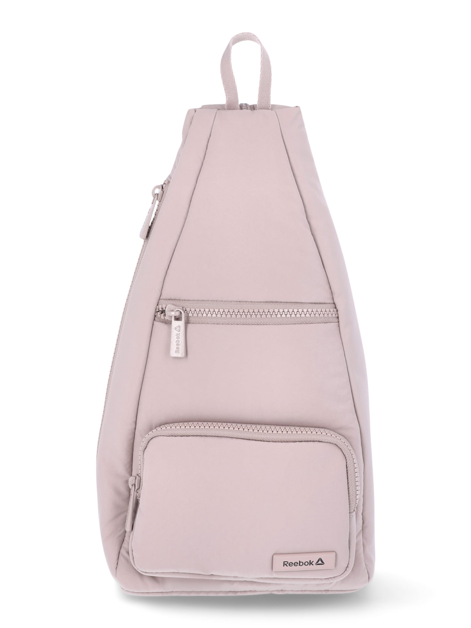 Reebok Women's Maeve Convertible Crossbody Sling Bag, Mocha