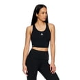 thumbnail image 1 of Reebok Women's Medium Impact Cropped Bra Tank With Removable Cups, 1 of 7