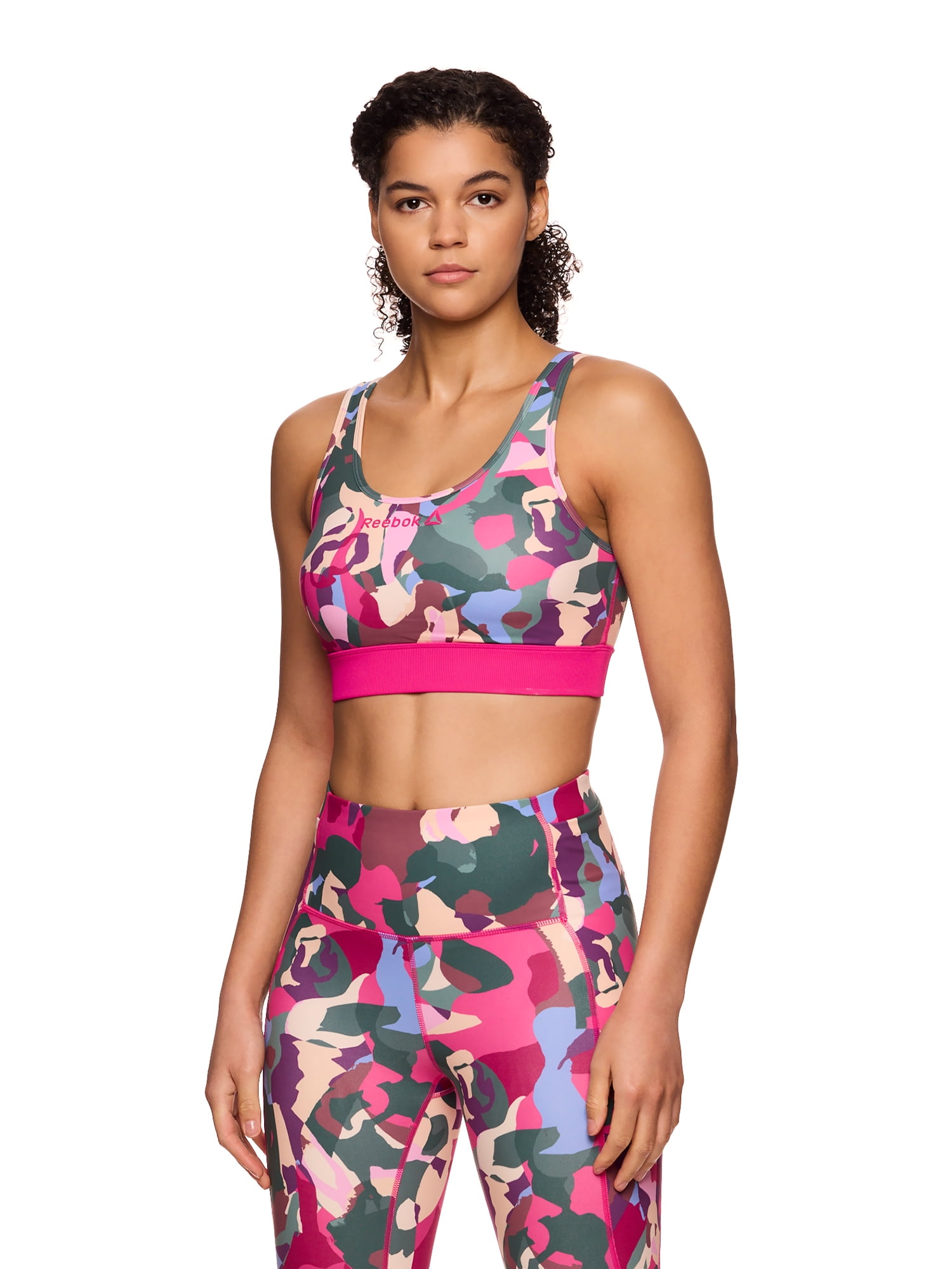 Love & Sports Women's Kiki Colorblocked Sports Bra, Sizes XS-XXXL 