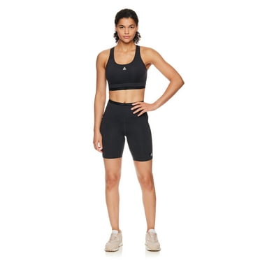 Reebok Women's Medium Impact Flex Sports Bra With Removable Cups, Sizes XS-XXXL