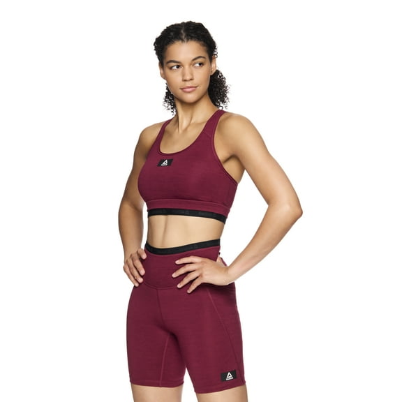 Reebok Women's Medium Impact Flex Sports Bra With Removable Cups, Sizes XS-XXXL