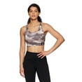 thumbnail image 1 of Reebok Women's Medium Impact Getaway Bra With Pocket And Removeable Cups, 1 of 6