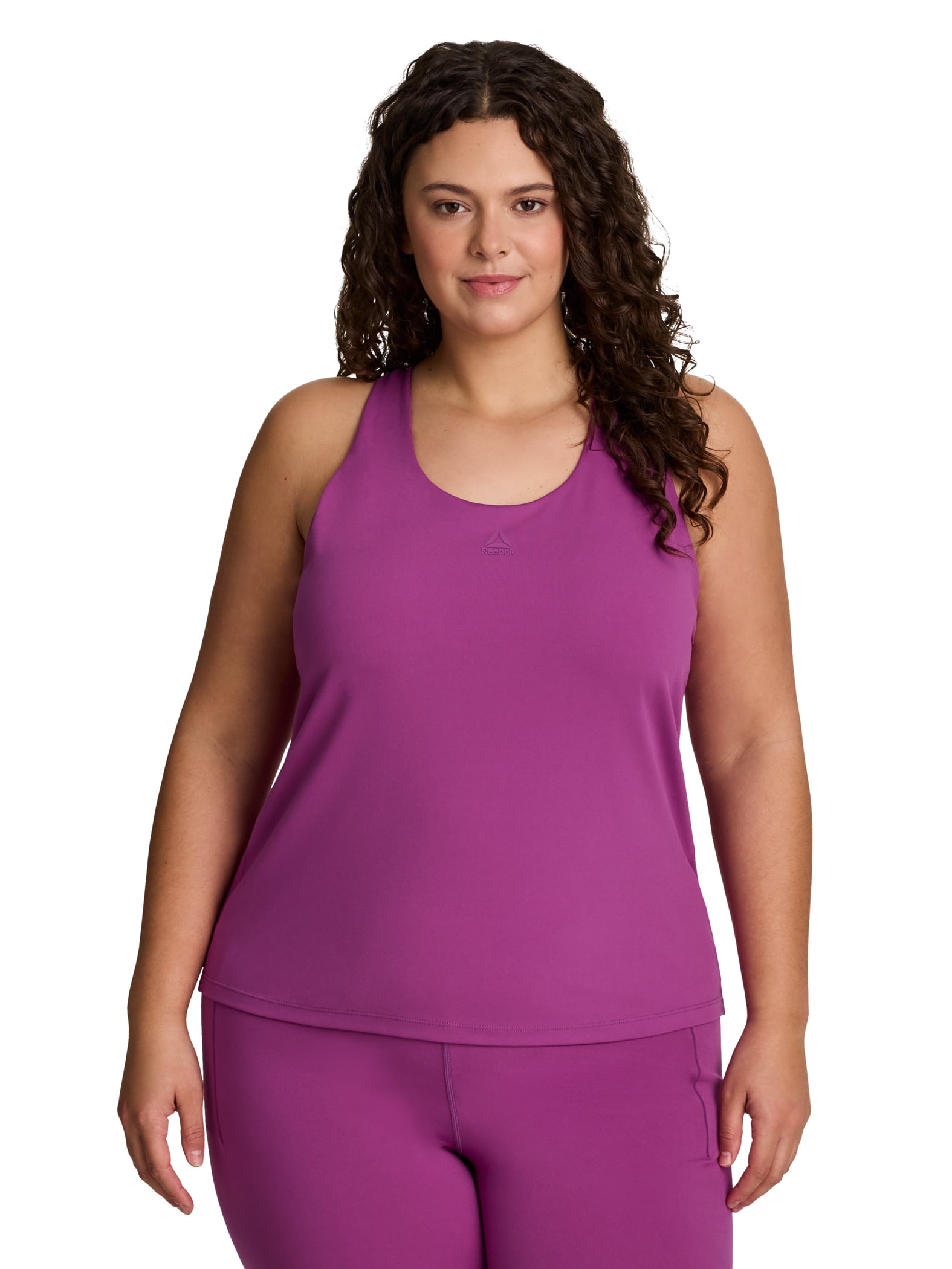 Reebok Women's Medium Impact Move Bra Tank with Removable Cups, Sizes XS-4X