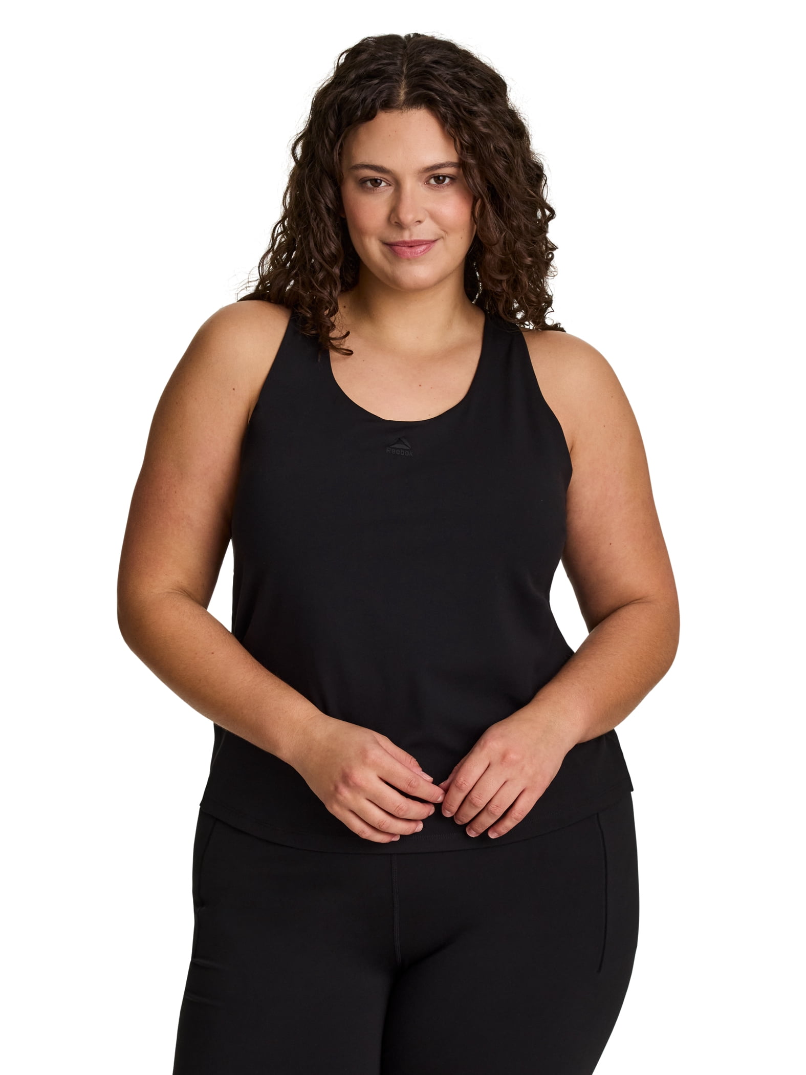 Reebok Women's Medium Impact Move Bra Tank with Removable Cups, Sizes XS-4X