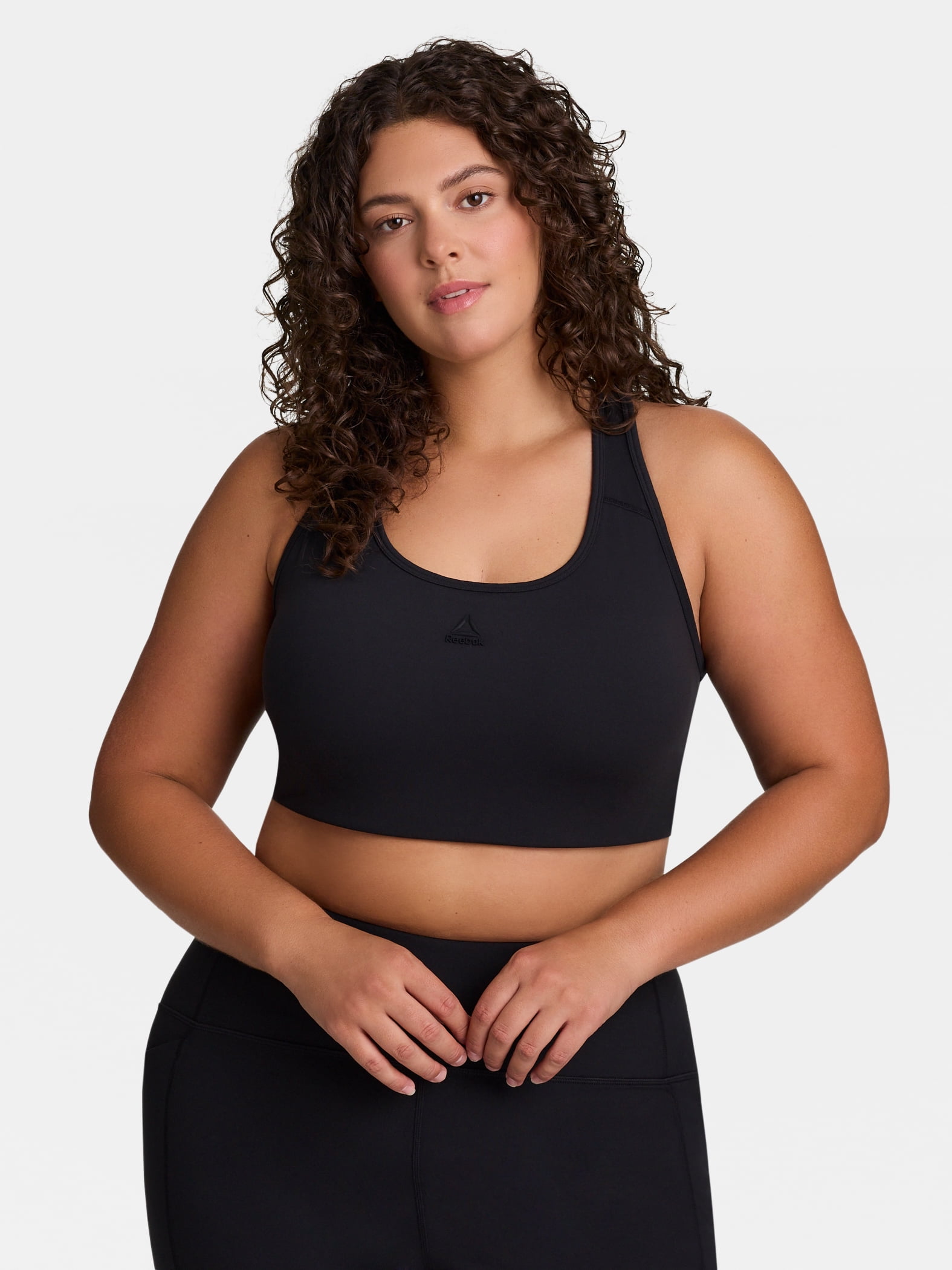 Reebok Women's Medium Impact Reflex Bra with Removable Cups, Sizes XS-4X