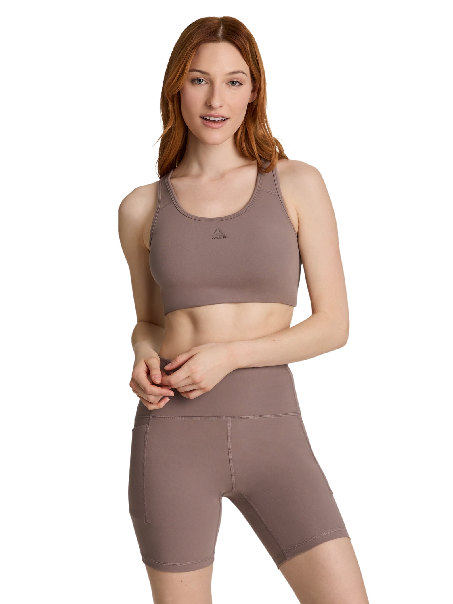 Reebok Women's Medium Impact Reflex Bra with Removable Cups, Sizes XS-4X