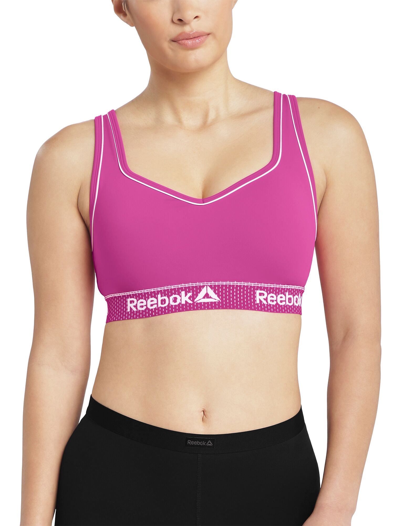 Reebok Women's Medium Impact U-Back Sports Bra, 1 Pack, Sizes S - XXXL