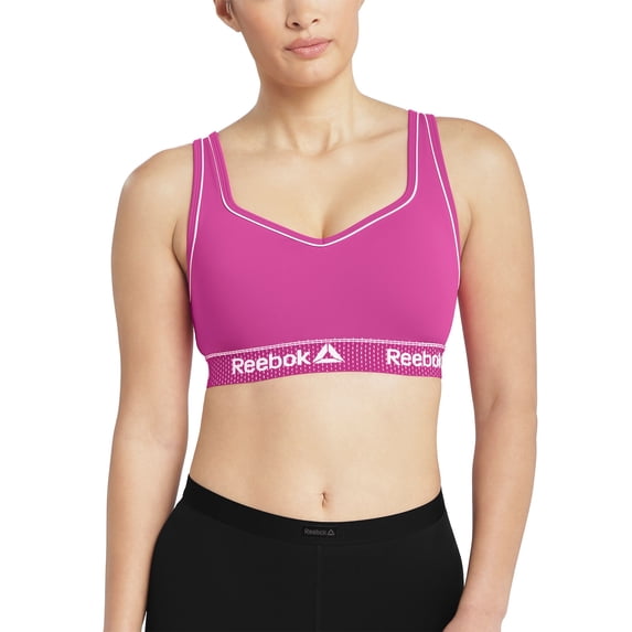 Reebok Women's Medium Impact U-Back Sports Bra, 1 Pack, Sizes S - XXXL
