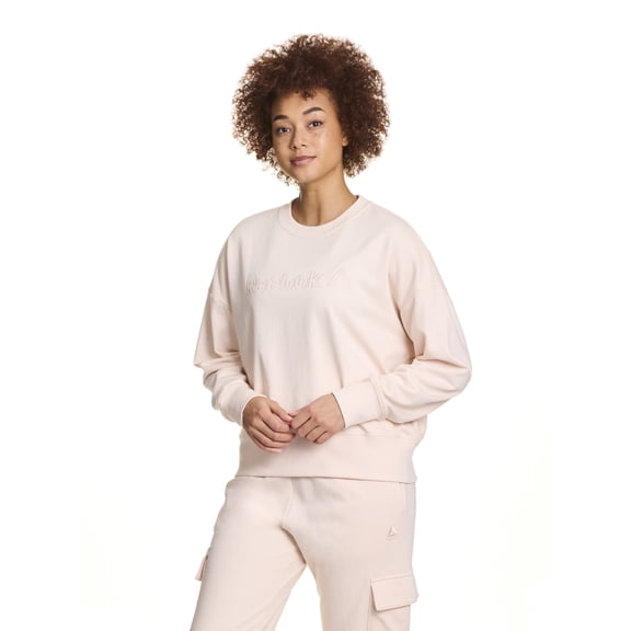 Reebok Women's Meet and Greet Crewneck Sweatshirt, Sizes XS-XXXL