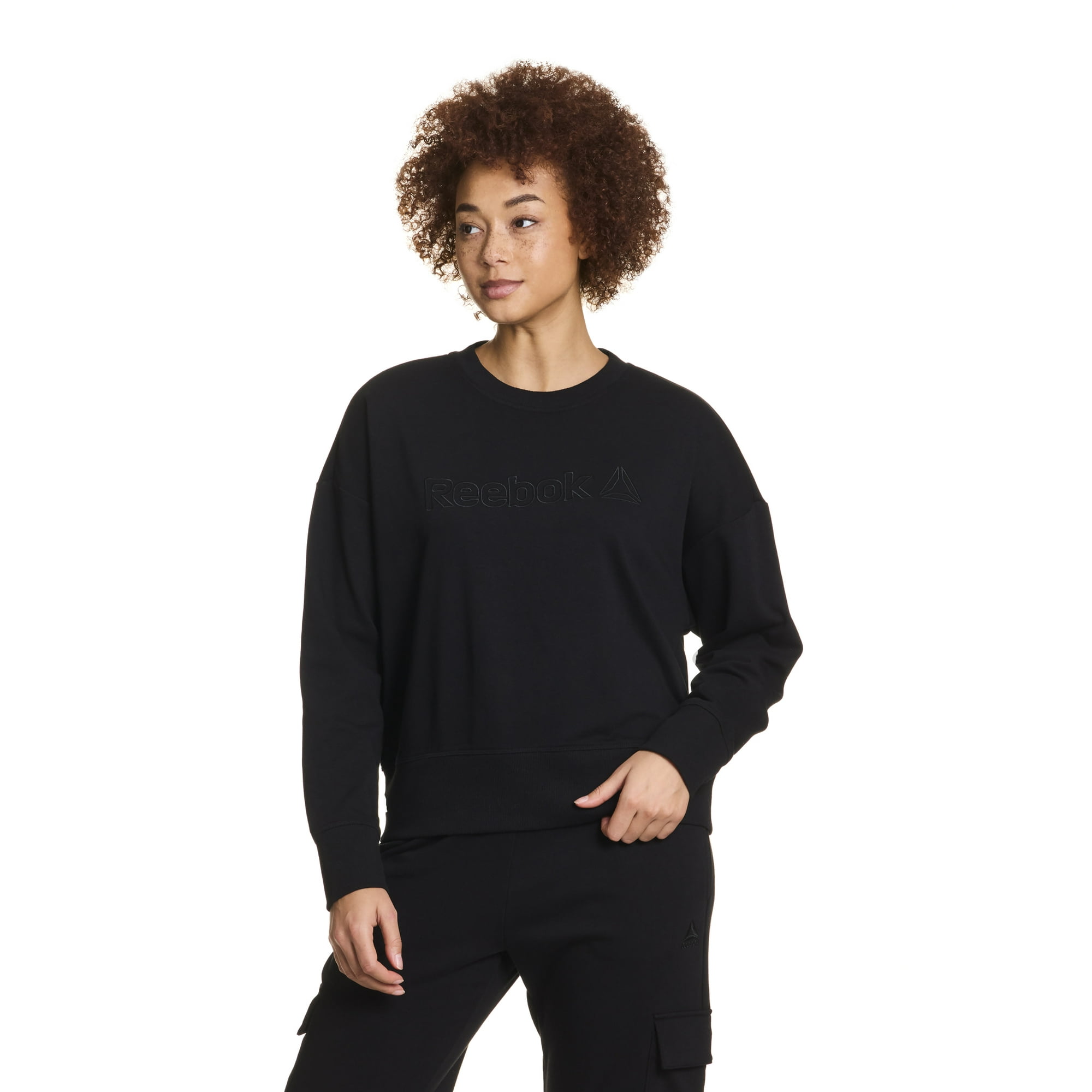 Reebok Women's Meet and Greet Crewneck Sweatshirt, Sizes XS-XXXL