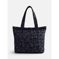 thumbnail image 1 of Reebok Women's Mia Tote, Black Ditsy Floral, 1 of 8