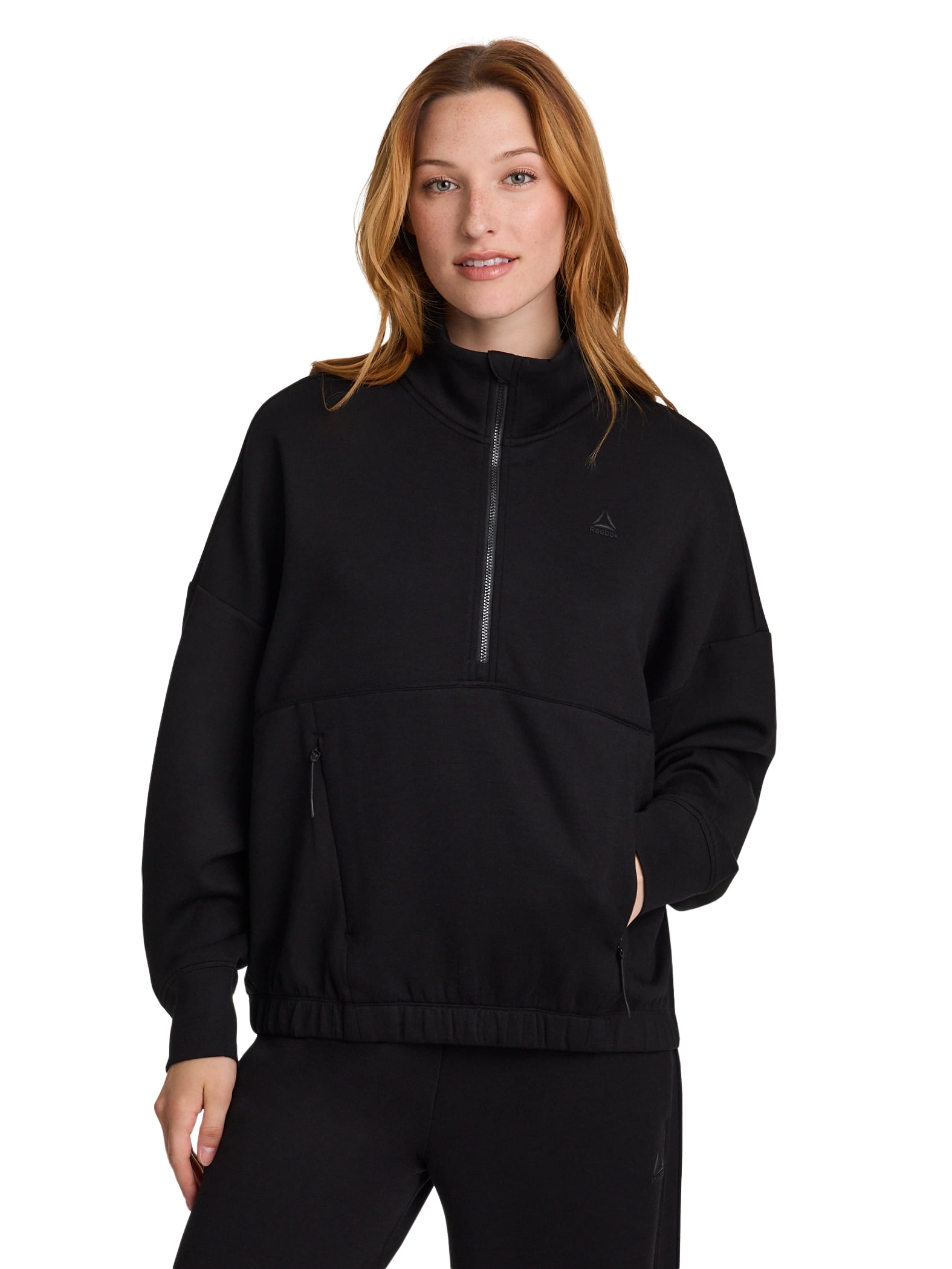 Reebok Women's Momentum 1/2 Zip Sweatshirt, Sizes XS-4X